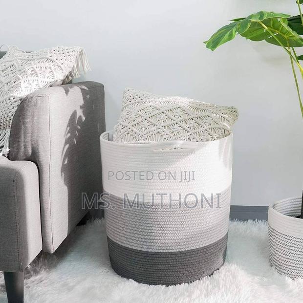 50 Litre Heavy Woven Rope Multipurpose Laundry Basket