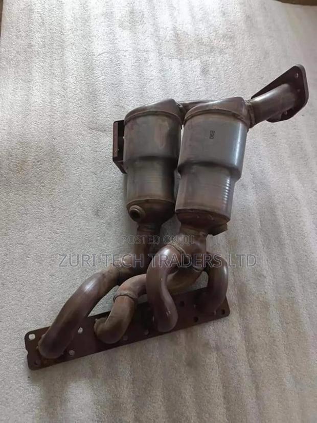 Bmw Exhaust Manifold With Mufflers