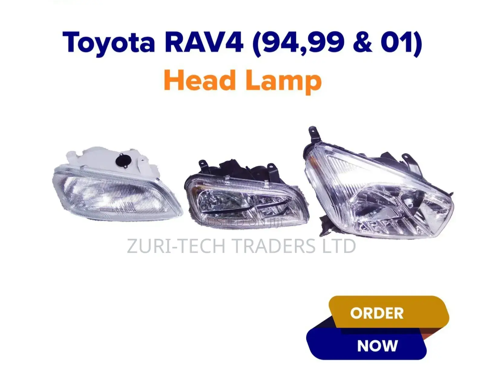 Toyota Rav 4 (94,99 01) Headlamp
