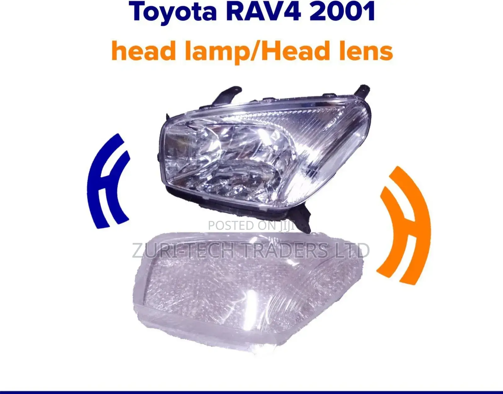 Toyota Rav4 2001 Headlight Lens