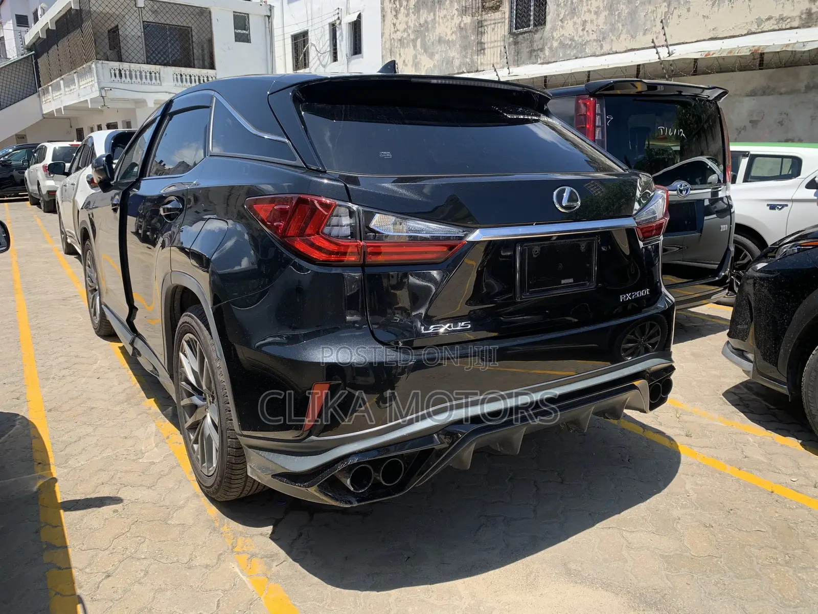 Lexus RX 200t 4WD 2017 Matt Black