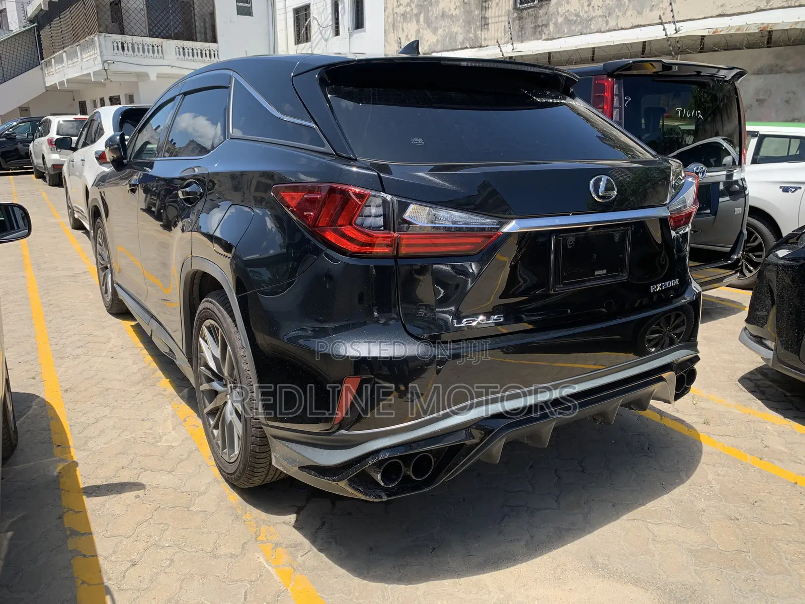 Lexus RX 200t 4WD 2017 Matt Black