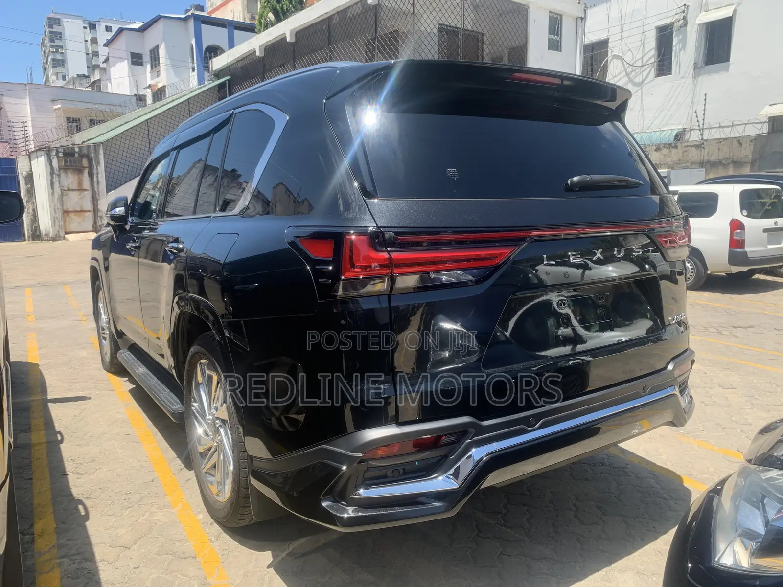 Lexus LX 2022 Matt Black