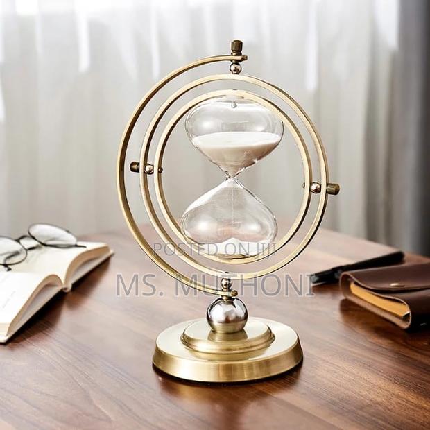Creative Metal Hourglass Ornaments Decor - thumbnail 7