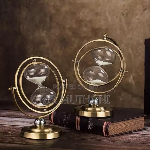 Creative Metal Hourglass Ornaments Decor - thumbnail 6