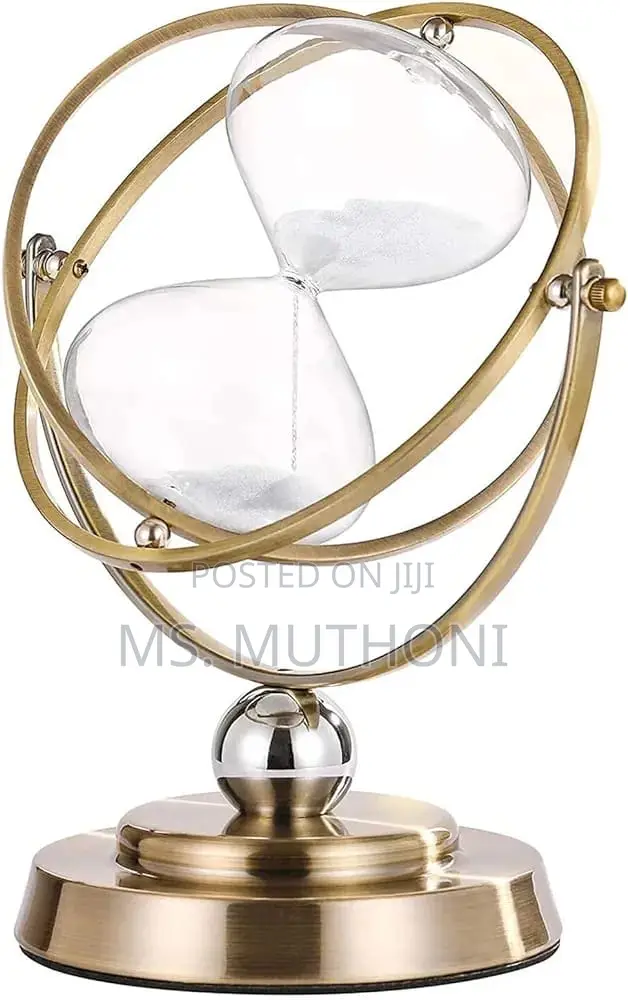 Creative Metal Hourglass Ornaments Decor