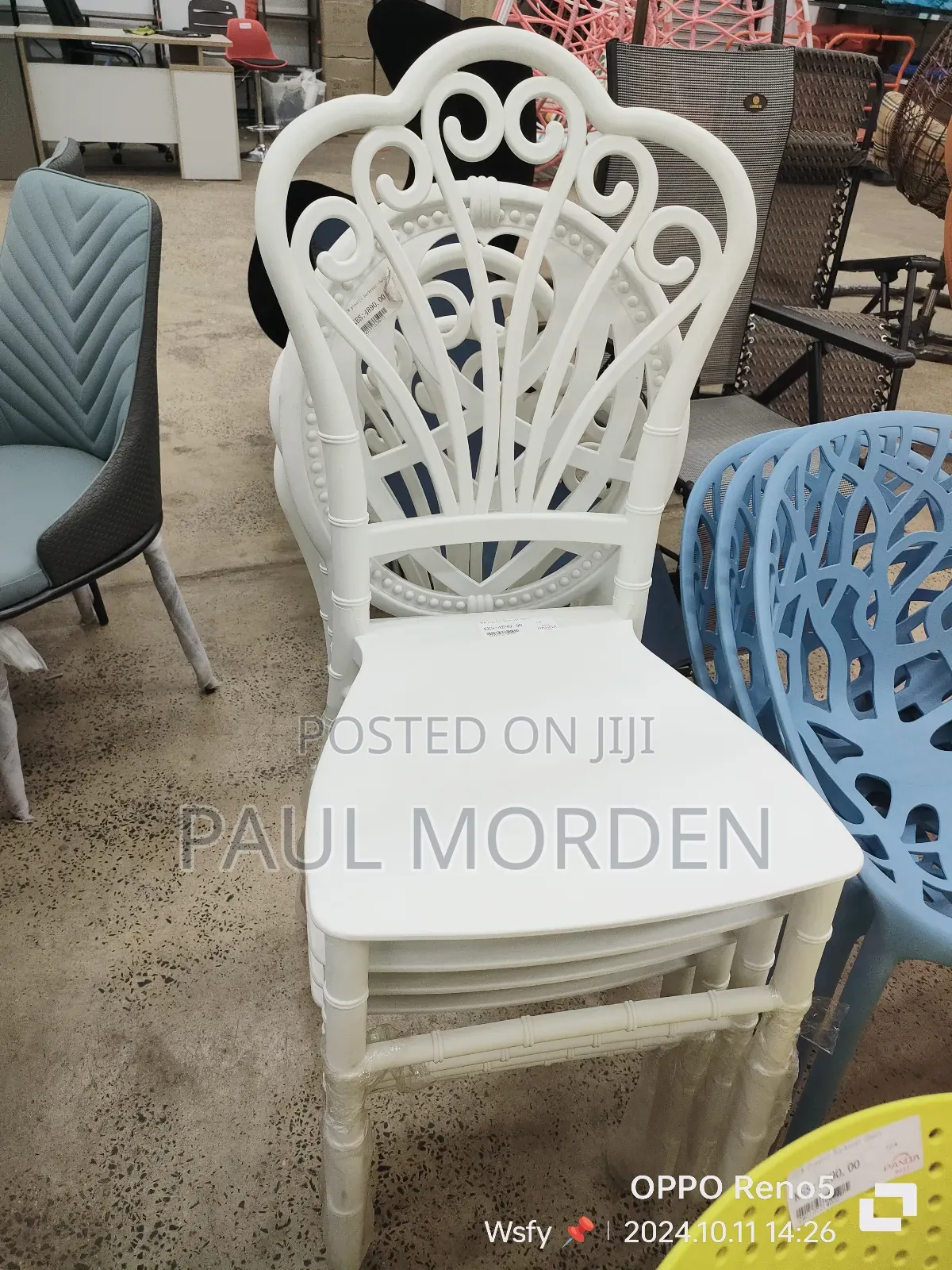 Plastic Backrest Chair