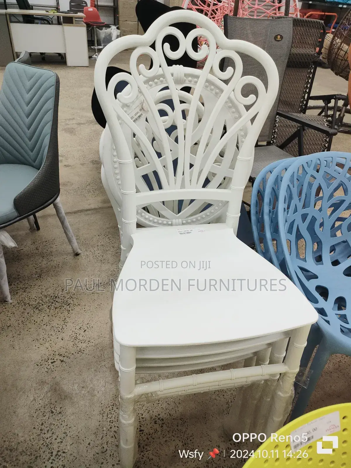 Plastic Backrest Chair