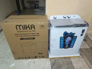 Mika 8kgs Twin Tub Washing Machine