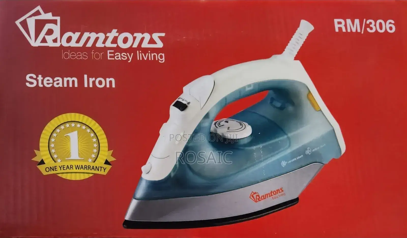 *Ramtons Steam Iron RM306