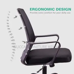 Office Chairs: Ergonomic Adjustable Mesh Swivel Desk Chair