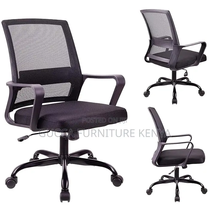 Office Chairs: Ergonomic Adjustable Mesh Swivel Desk Chair