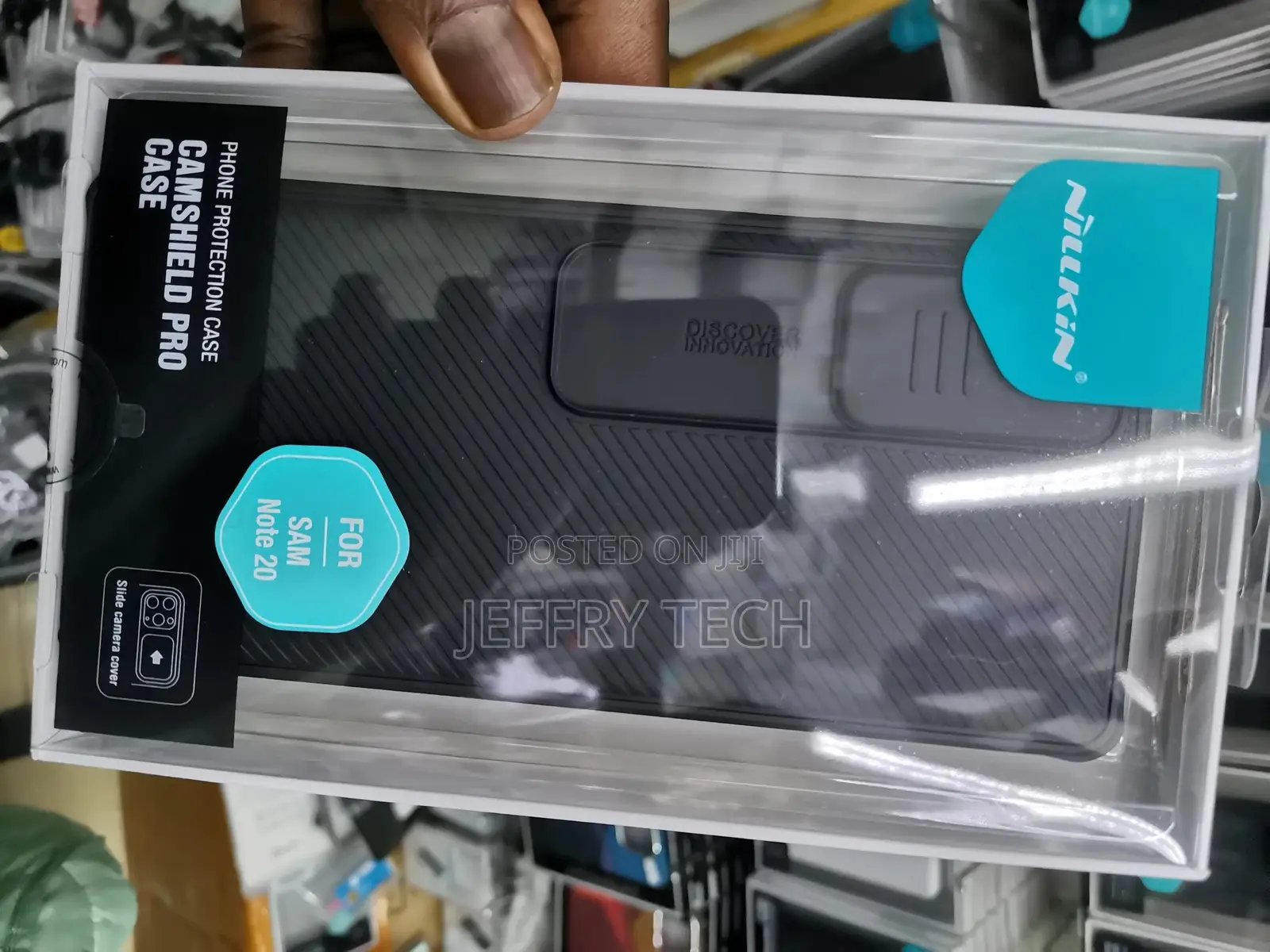 Nillkin Samsung Note 20 Ultra Case With Camshield-black