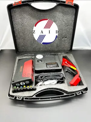 Car 2in1 Jumpstarter Powerbank With Emergency Tire Inflatort