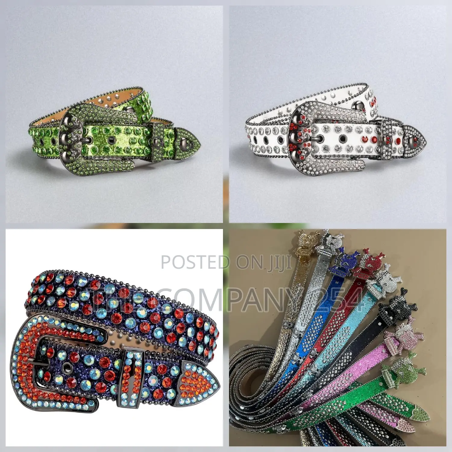 Original Quality Designer Bb Simone Iced Out Unisex Belts