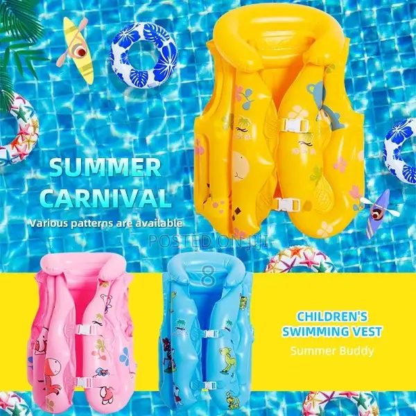 Adjustable Kids' Swim Floaters – For Beginners