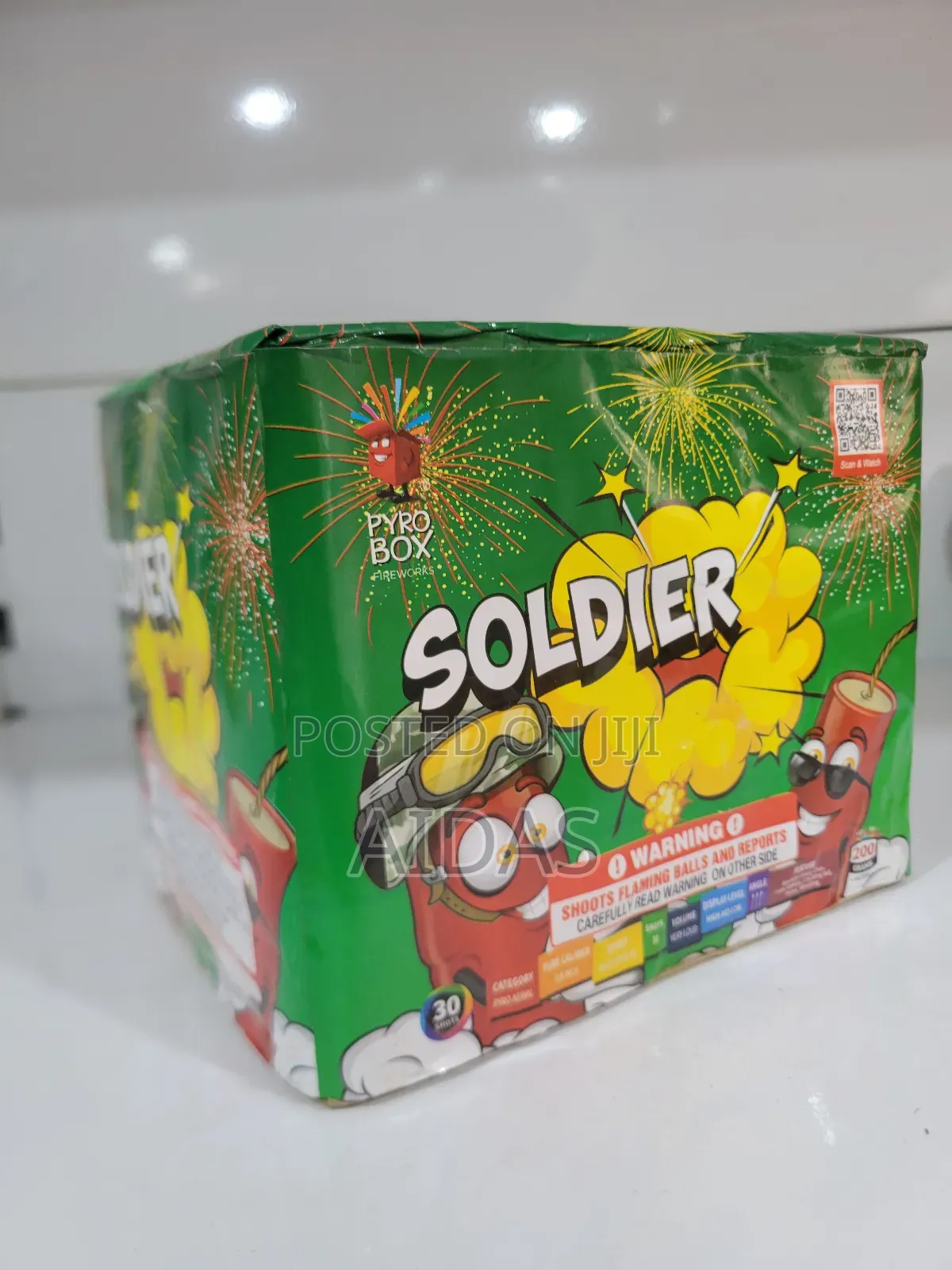 30 Shots Pyro Box Fireworks