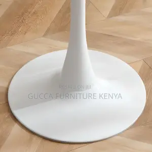 Office Tables: Manufactured Wooden Top Round Dining Table