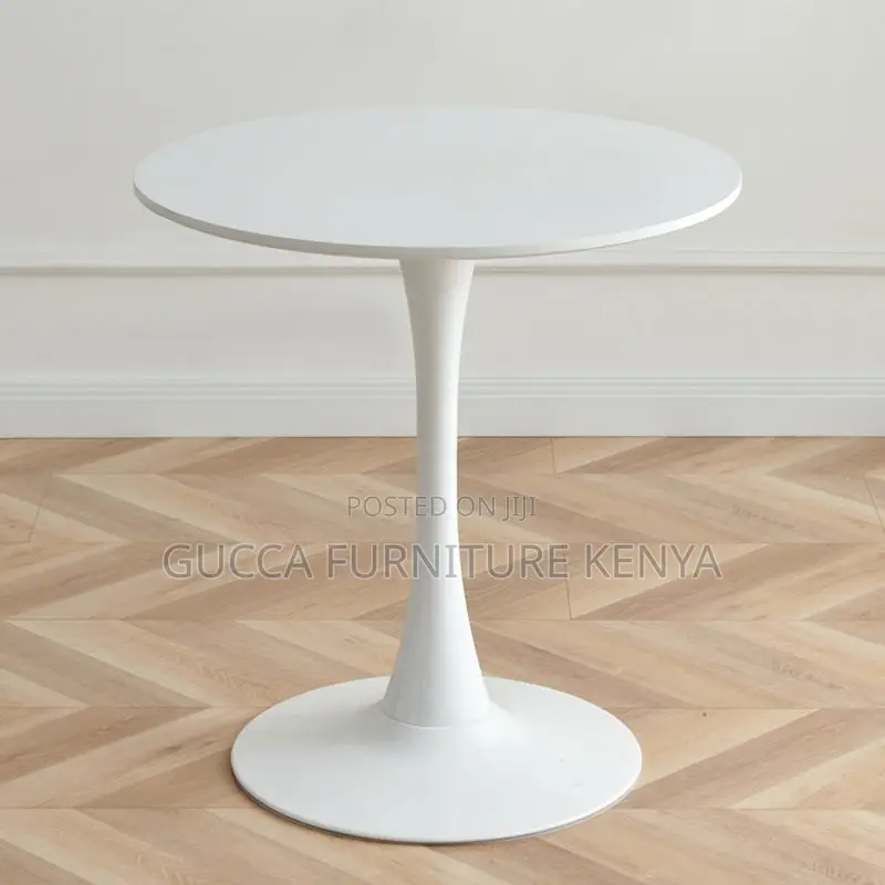 Office Tables: Manufactured Wooden Top Round Dining Table