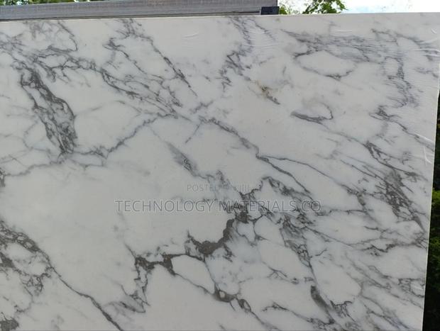White Cloudy Veins Island Sintered Stone(320cm * 160cm) - thumbnail 2