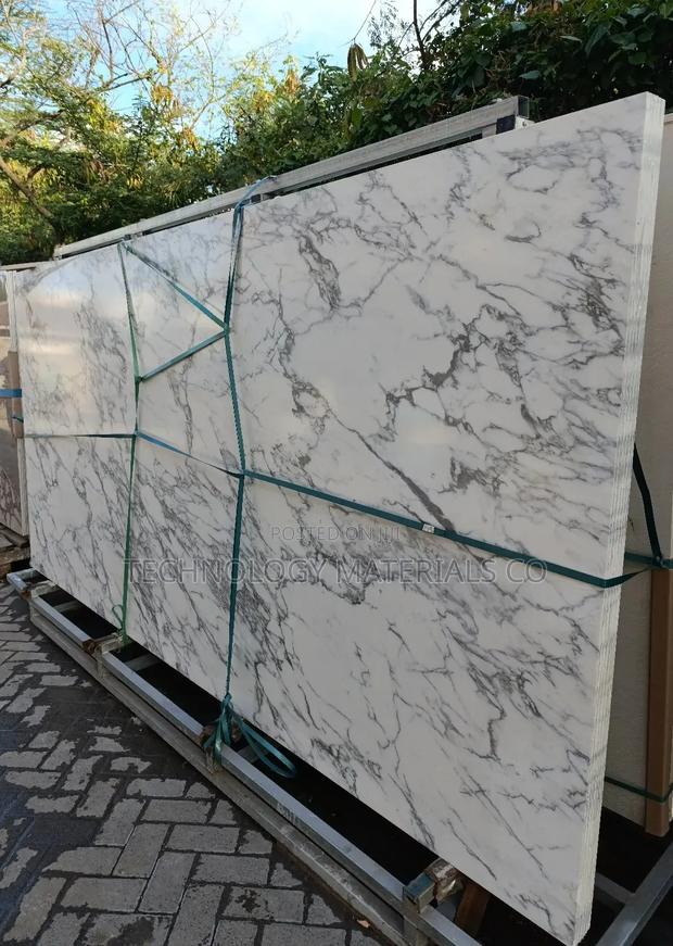 White Cloudy Veins Island Sintered Stone(3.2M * 1.6M)