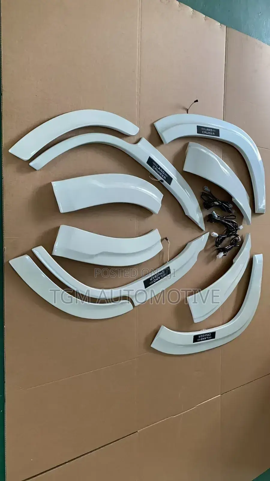 Fender Flares Fj 200 White With Led
