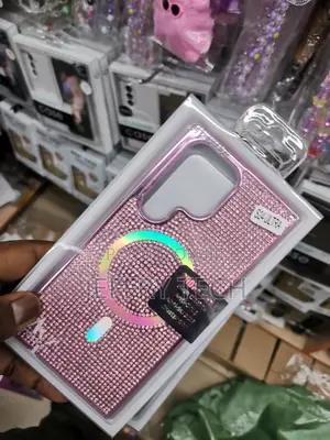 Samsung Galaxy S24 Ultra Glitter Case With Magsafe -Pink