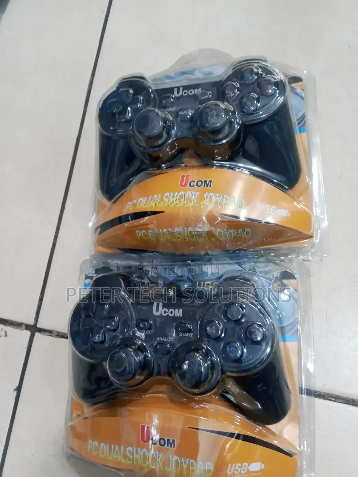 UCOM PC USB Dualshock Game Controller/ Pad -Single User