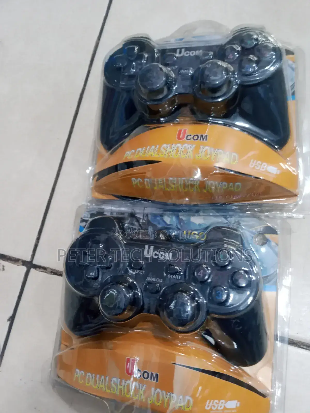 UCOM PC USB Dualshock Game Controller/ Pad -Single User