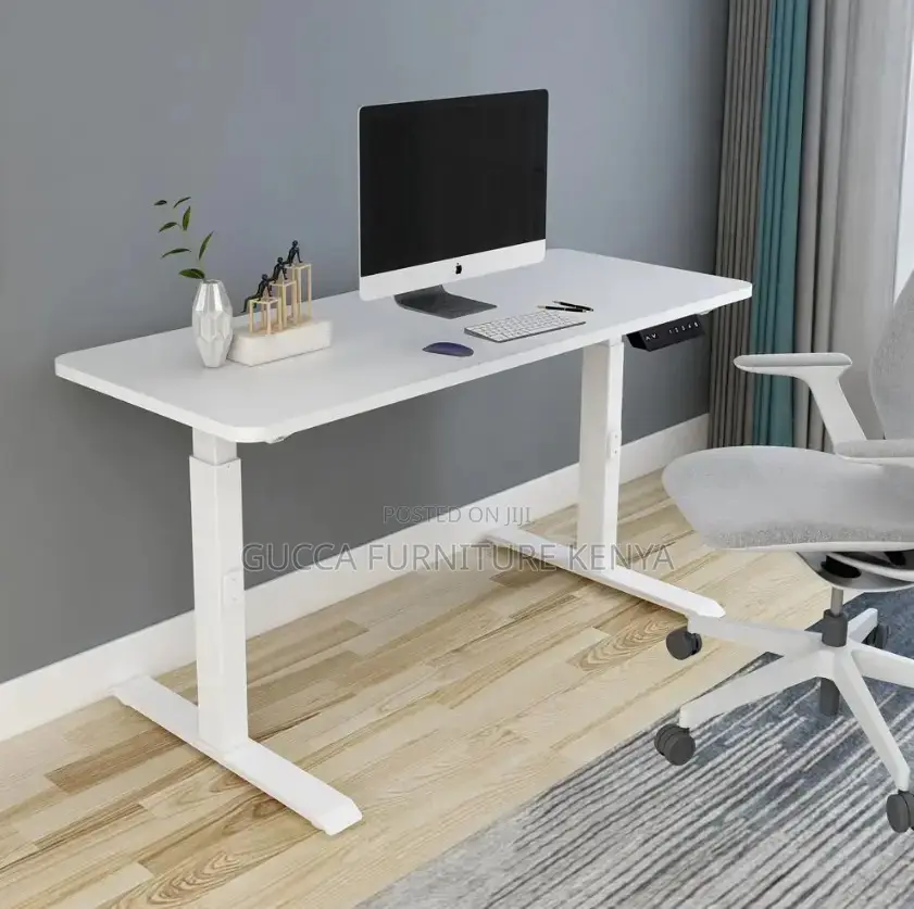 Office Tables:1600mm Sit Stand Electric Adjustable Desk
