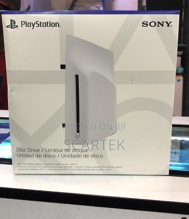 Playstation 5 Disc Drive - main view