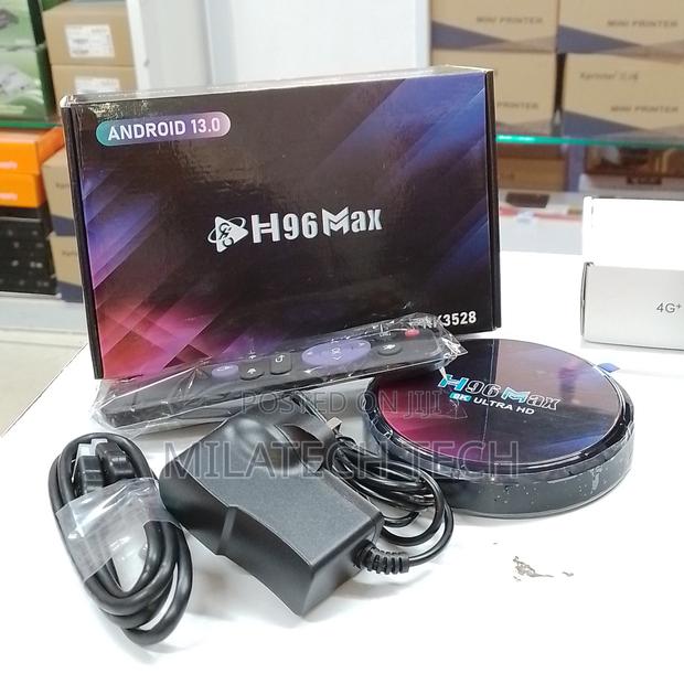 H96 Max Ultra Hd Smart Tv Box Android 13 4gb Ram 32gb Rom - thumbnail 2