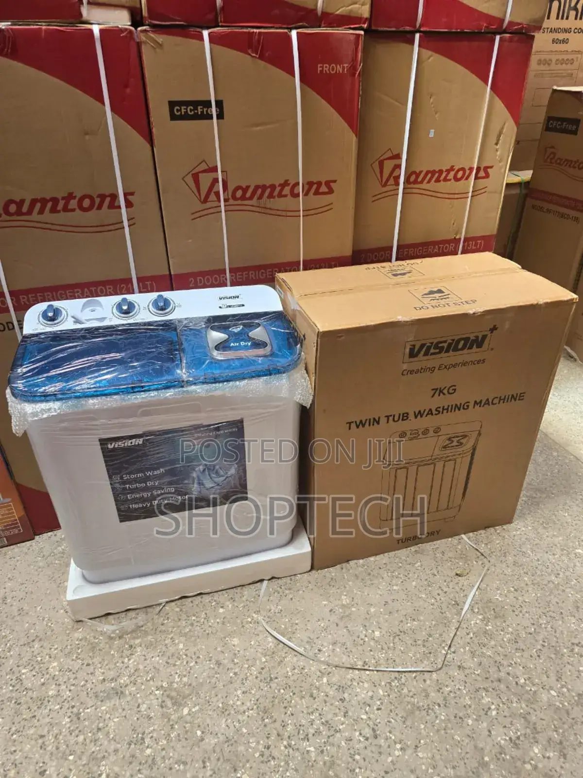 Vision 7kgs Twin Tub Washing Machine