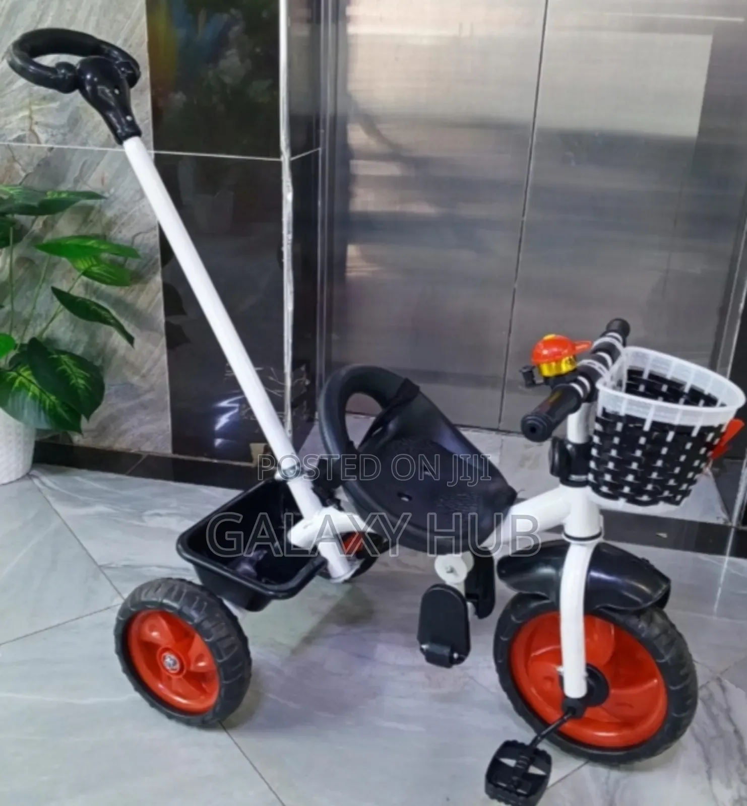 Kids Tricycle With Push Handle