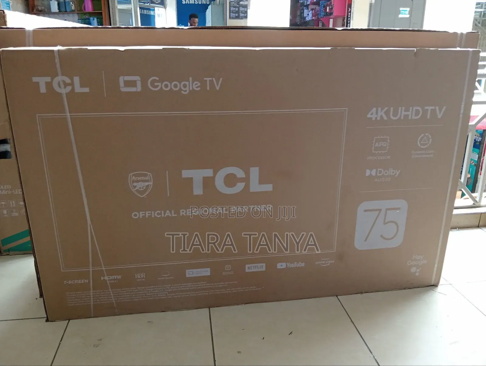 TCL 75 Inch Uhd Gaming in Dolby Vision