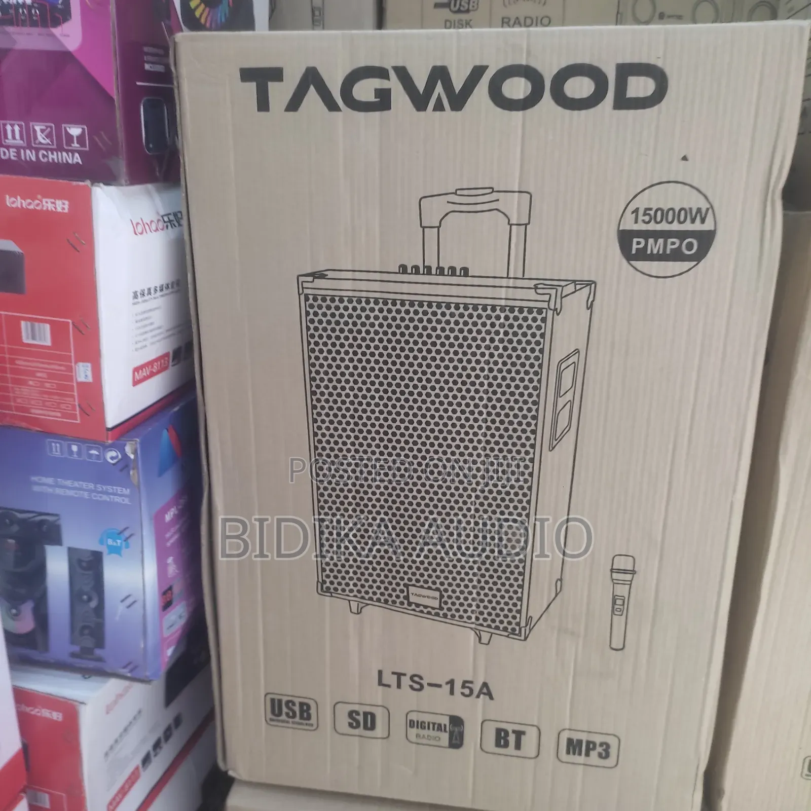 New Tagwood 15 Inches Speaker