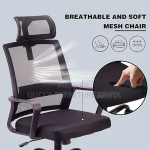 Office Chairs: Height Adjustable Home Office Ergonomic Chair