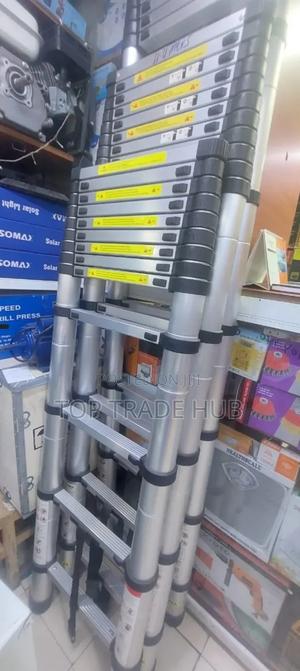 Telescopic Aluminium 4.4 Meter Ladder - main view