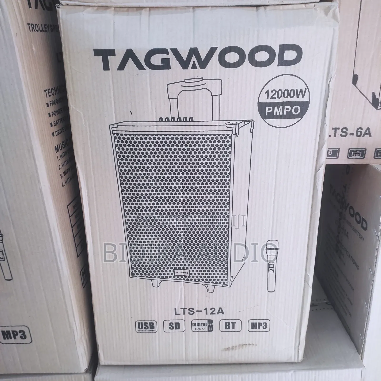 Tagwood 12 Inches Powered Speaker