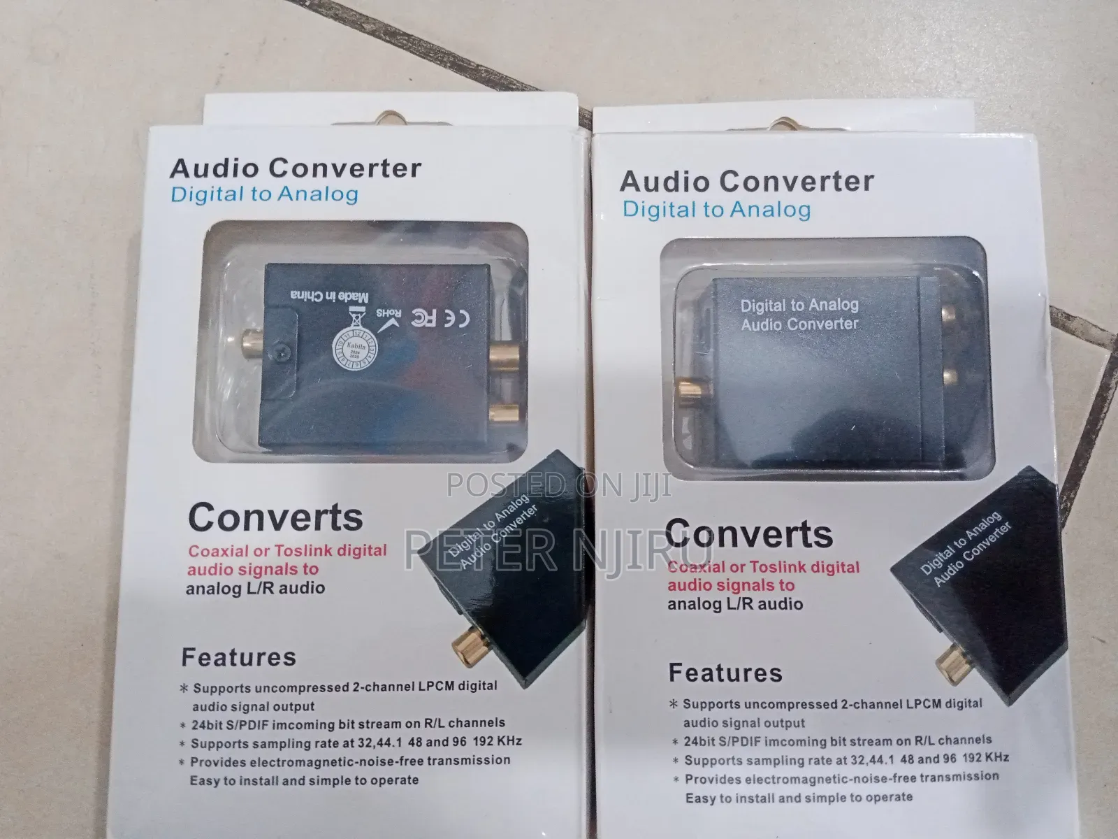 Digital to Analog Audio Converter