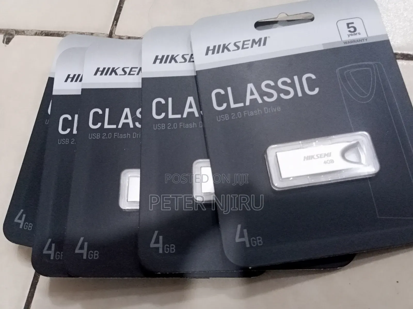 Classic USB 2.0 Flash Drive 4 Gb