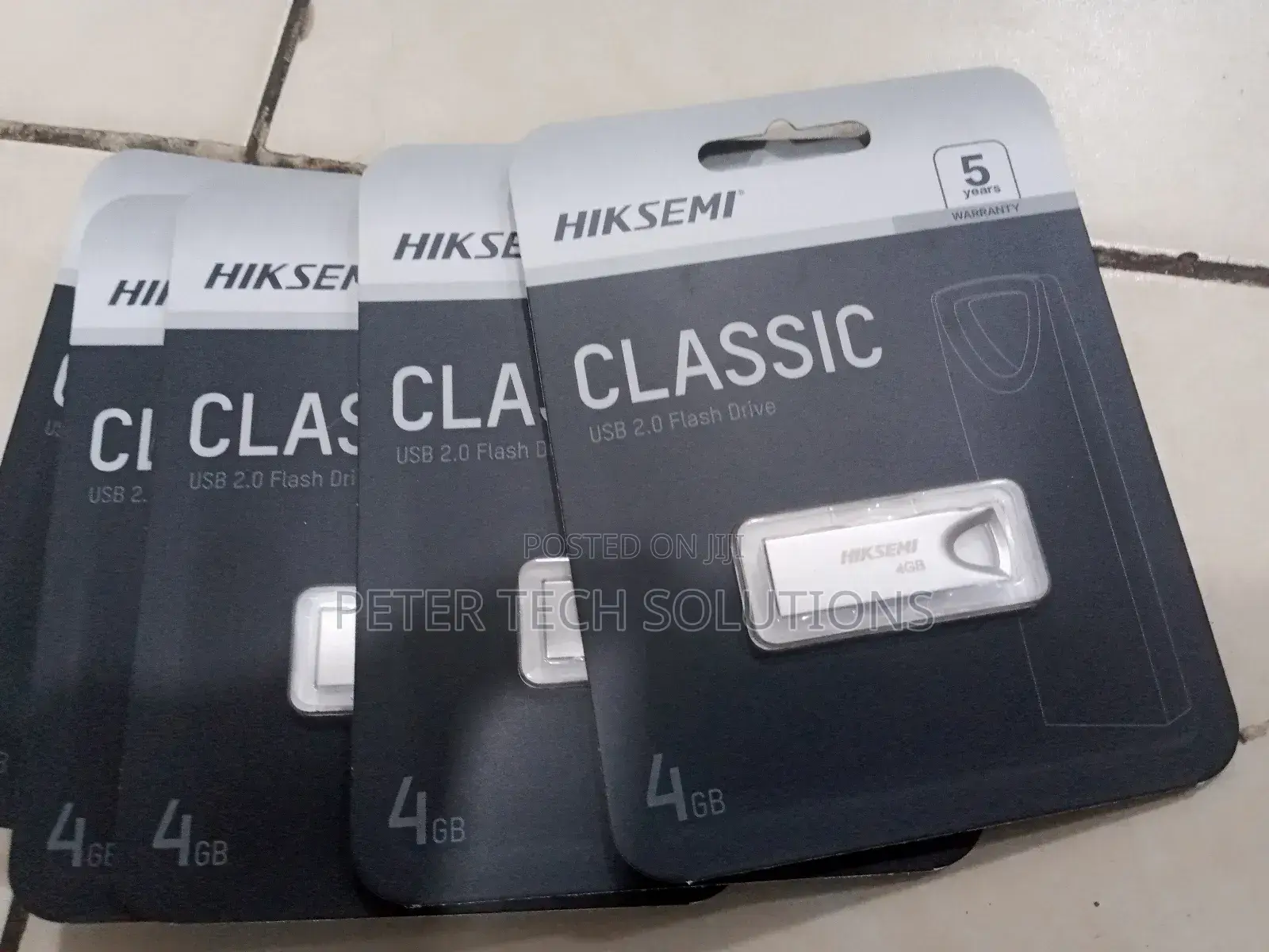 Classic USB 2.0 Flash Drive 4 Gb