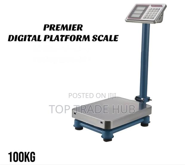 Premier Commercial Platform Scale 100kgs - main view