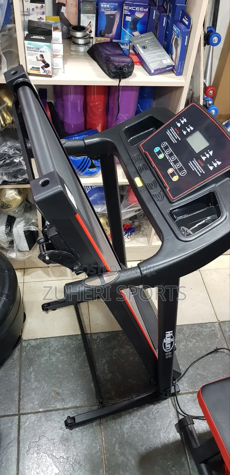 Domestic Treadmill Home Use; Incline, Foldable, Quiet Belt