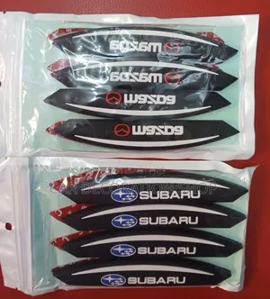4pcs Subaru and Mazda Door Branded Rubber Guards