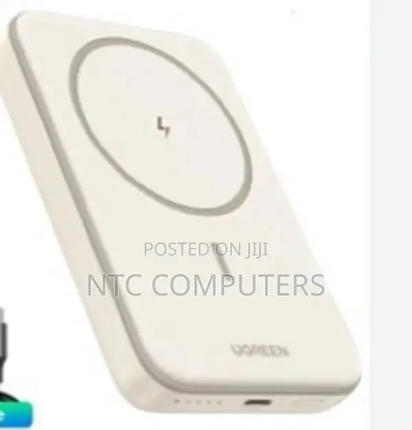 UGREEN 10000mah Magnetic Wireless Power Bank Beige - PB561