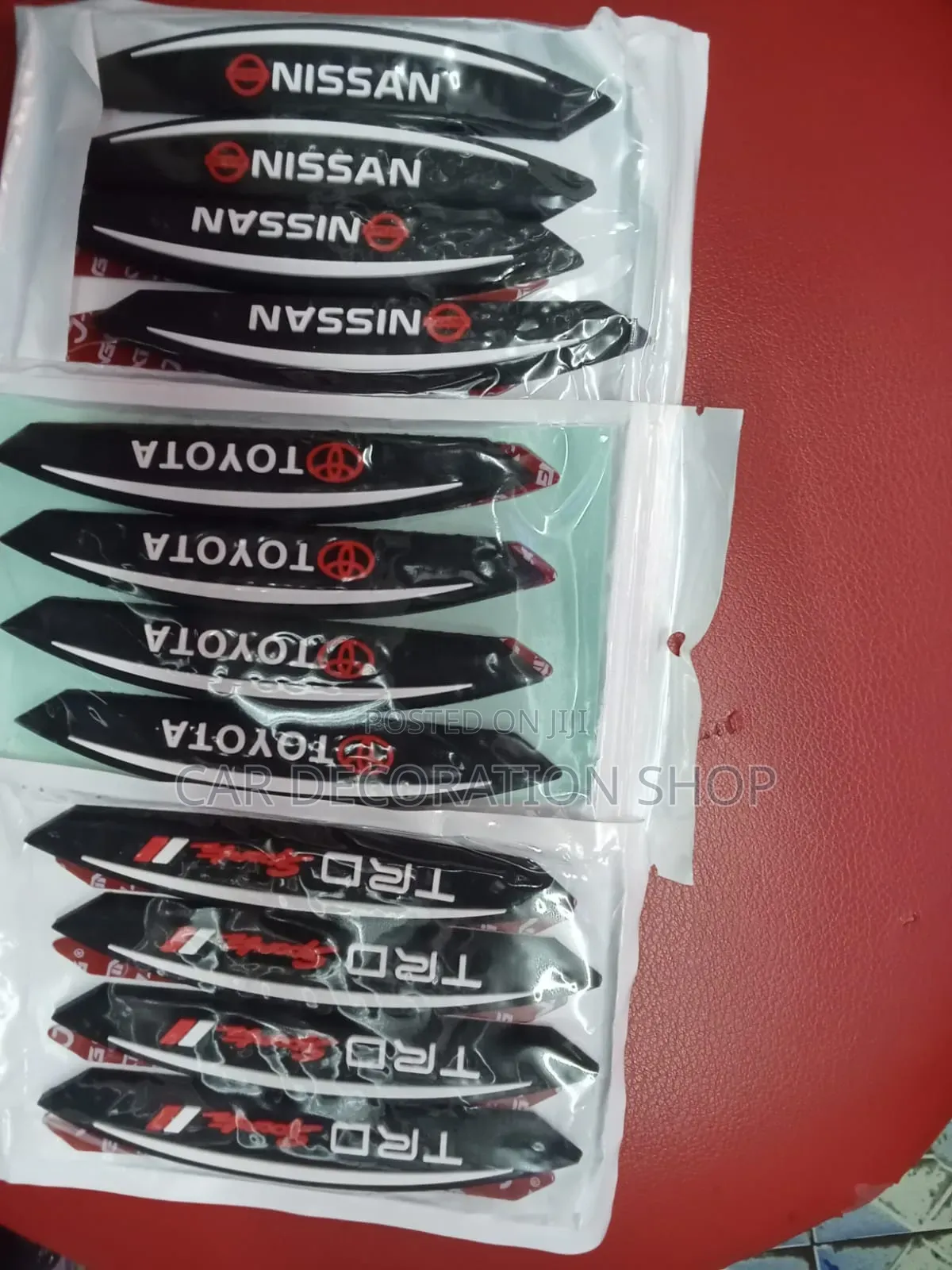 Toyota,TRD,Nissan 4pc Rubber Door Guard