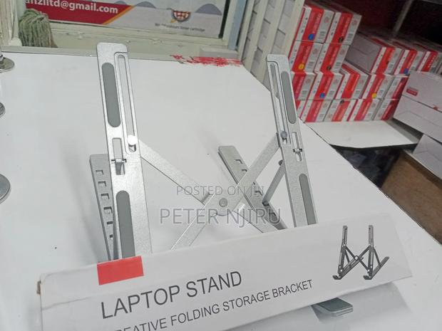 Aluminium Foldable Laptop Stand - thumbnail 3
