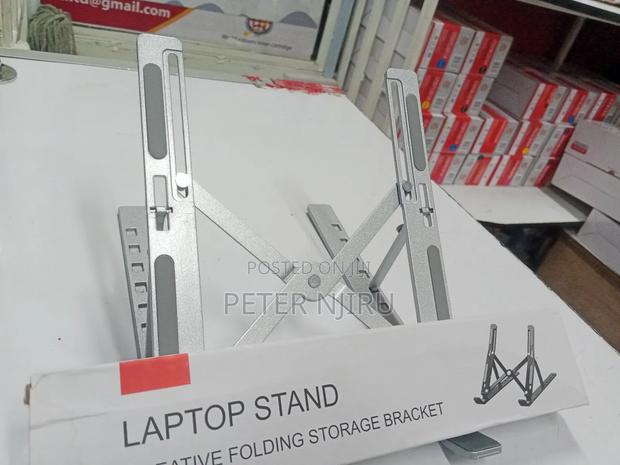 Aluminium Foldable Laptop Stand - thumbnail 4
