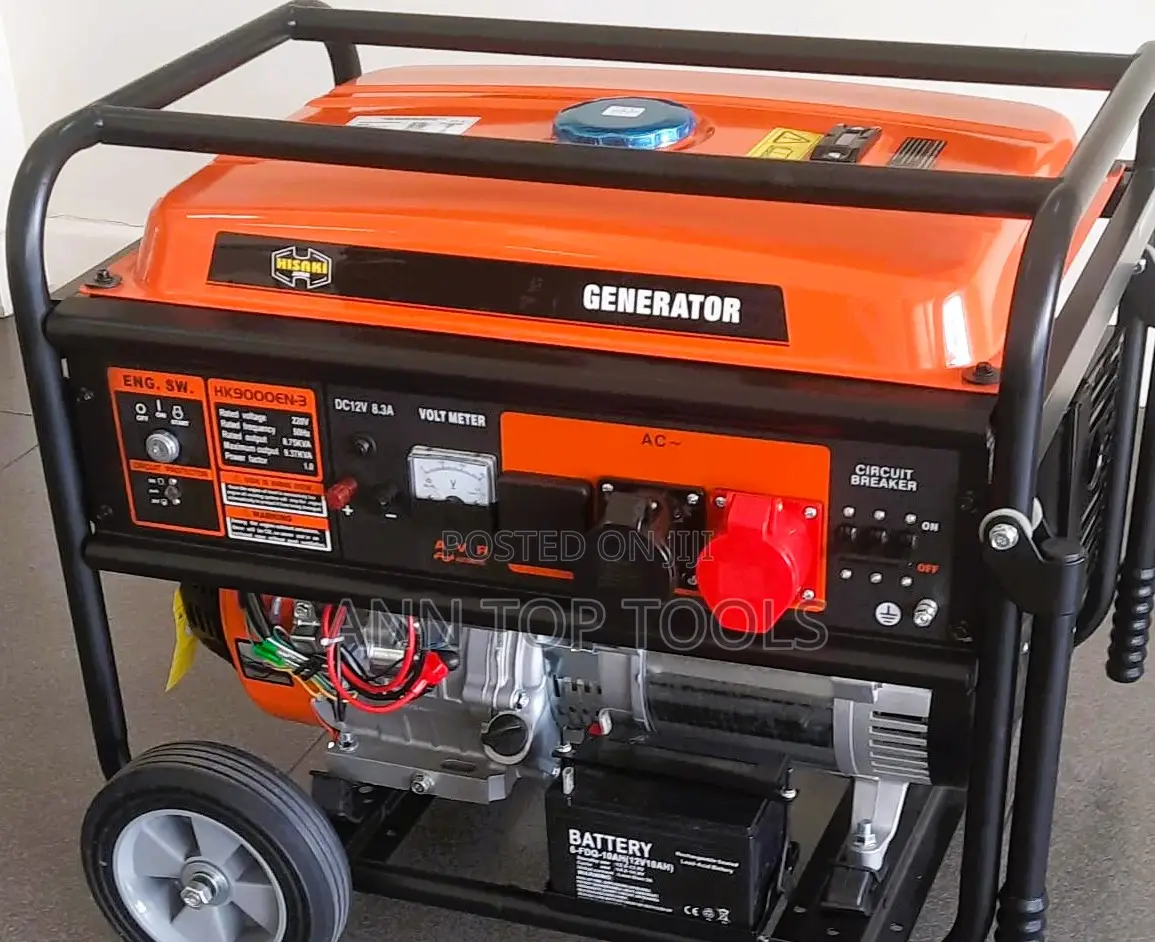 Hisaki 10 Kva Keystart Gasoline Generator